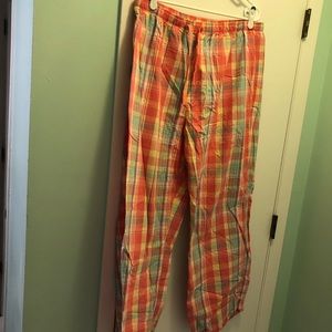LL bean sleep pants. 1x. Plaid.